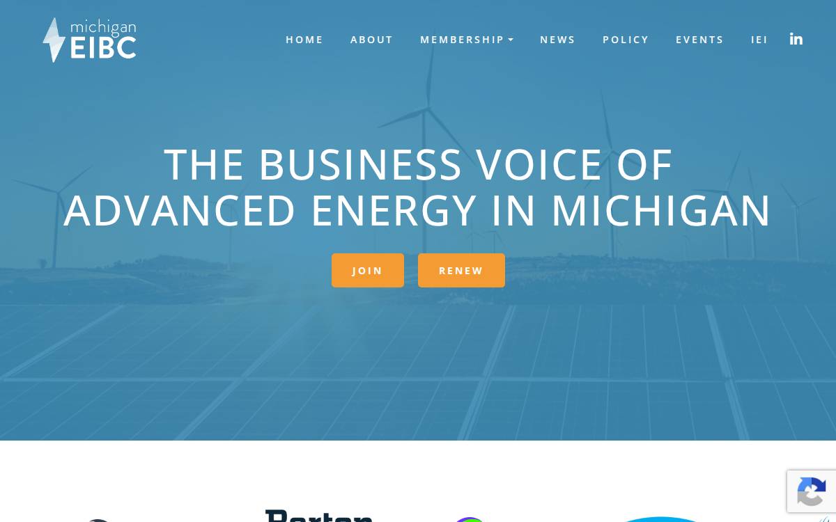 Institute for Energy Innovation website preview