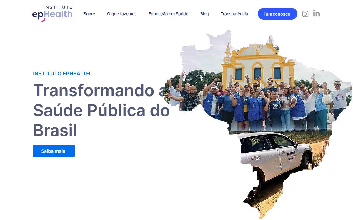 Institutoephealth website preview