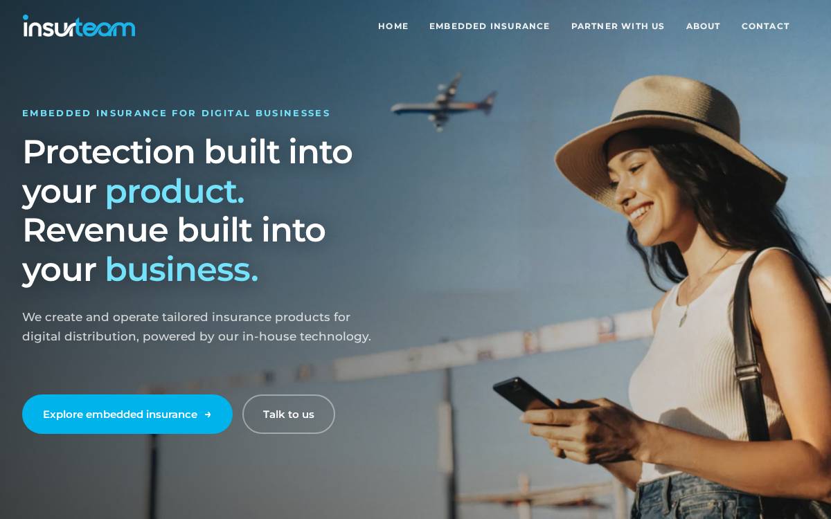 Insurteam website preview