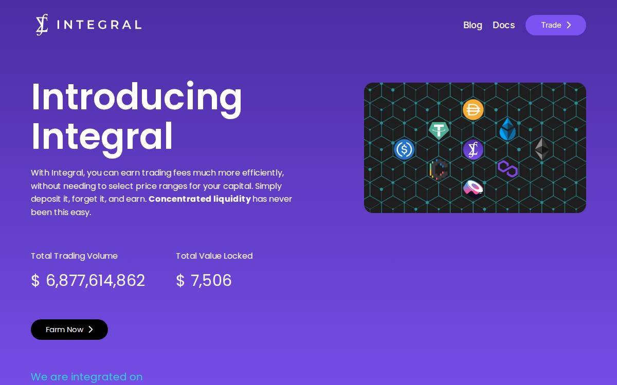 integral website preview