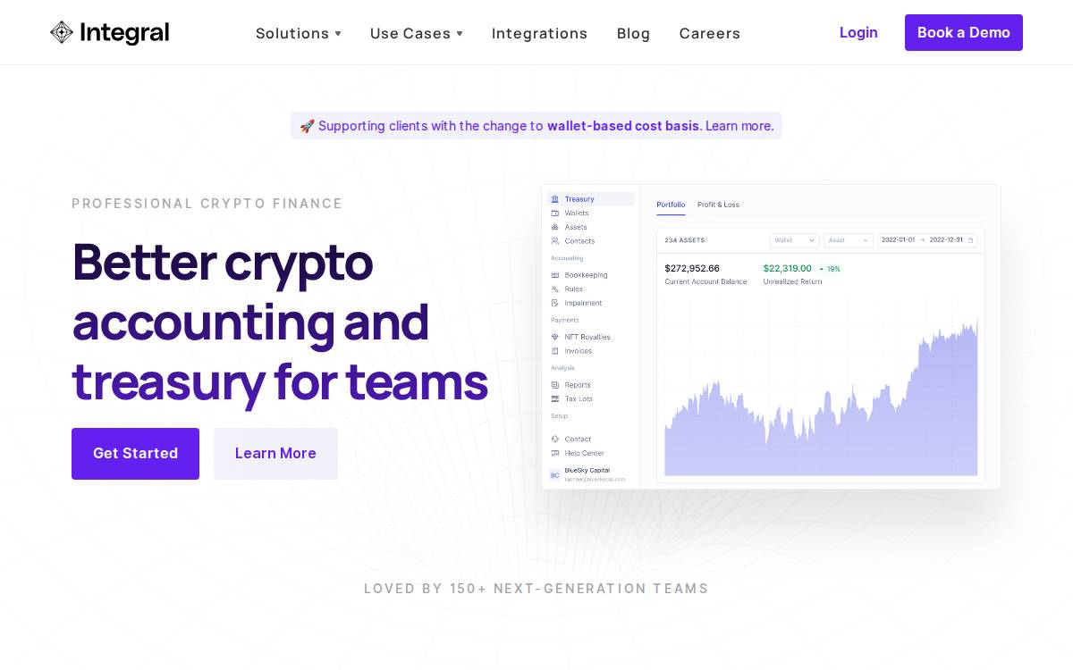 Integral website preview