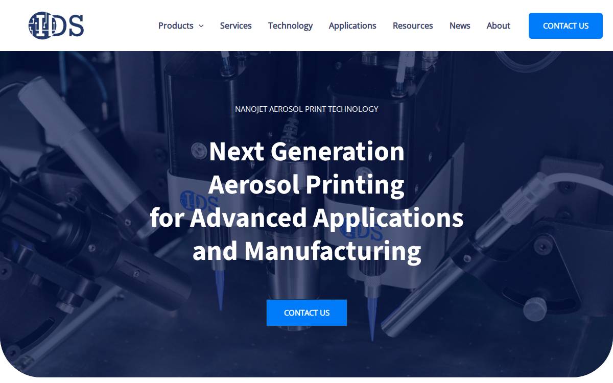 Integrated Deposition Solutions website preview