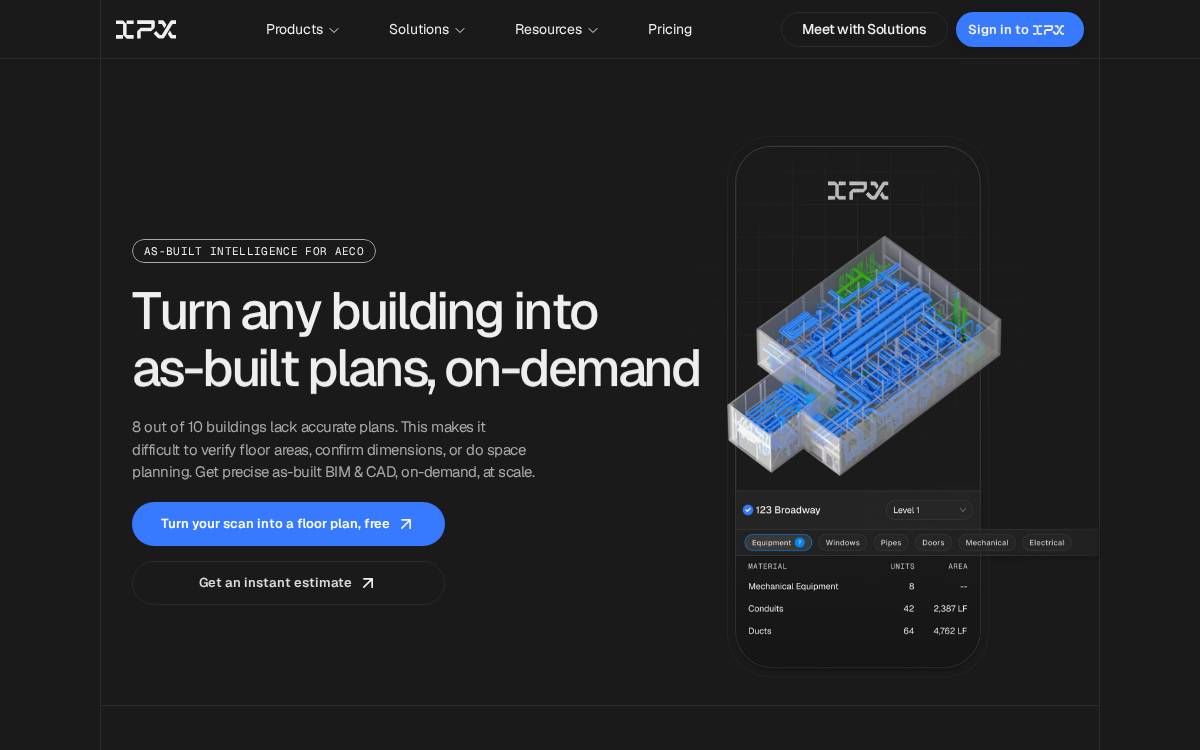 Integrated Projects website preview