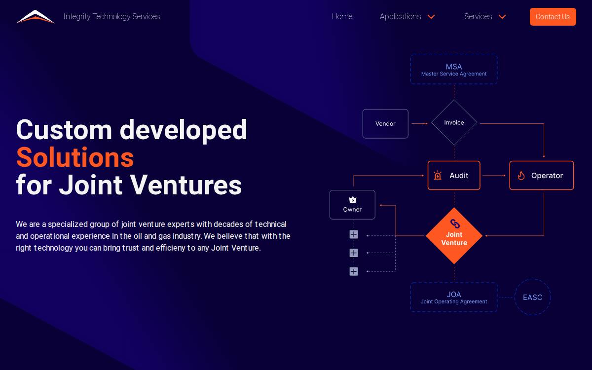 Integrity-tech-01 website preview