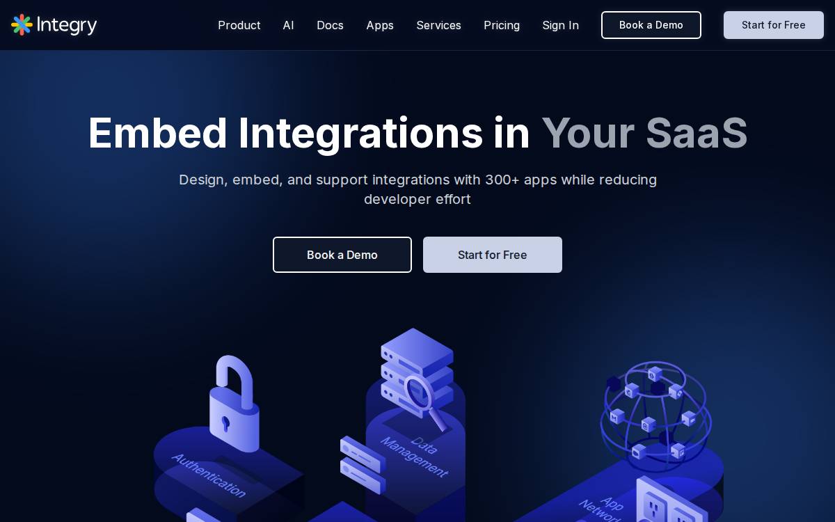 Integry website preview
