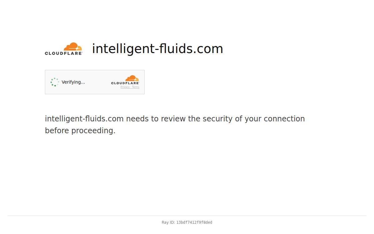 Intelligent Fluids website preview
