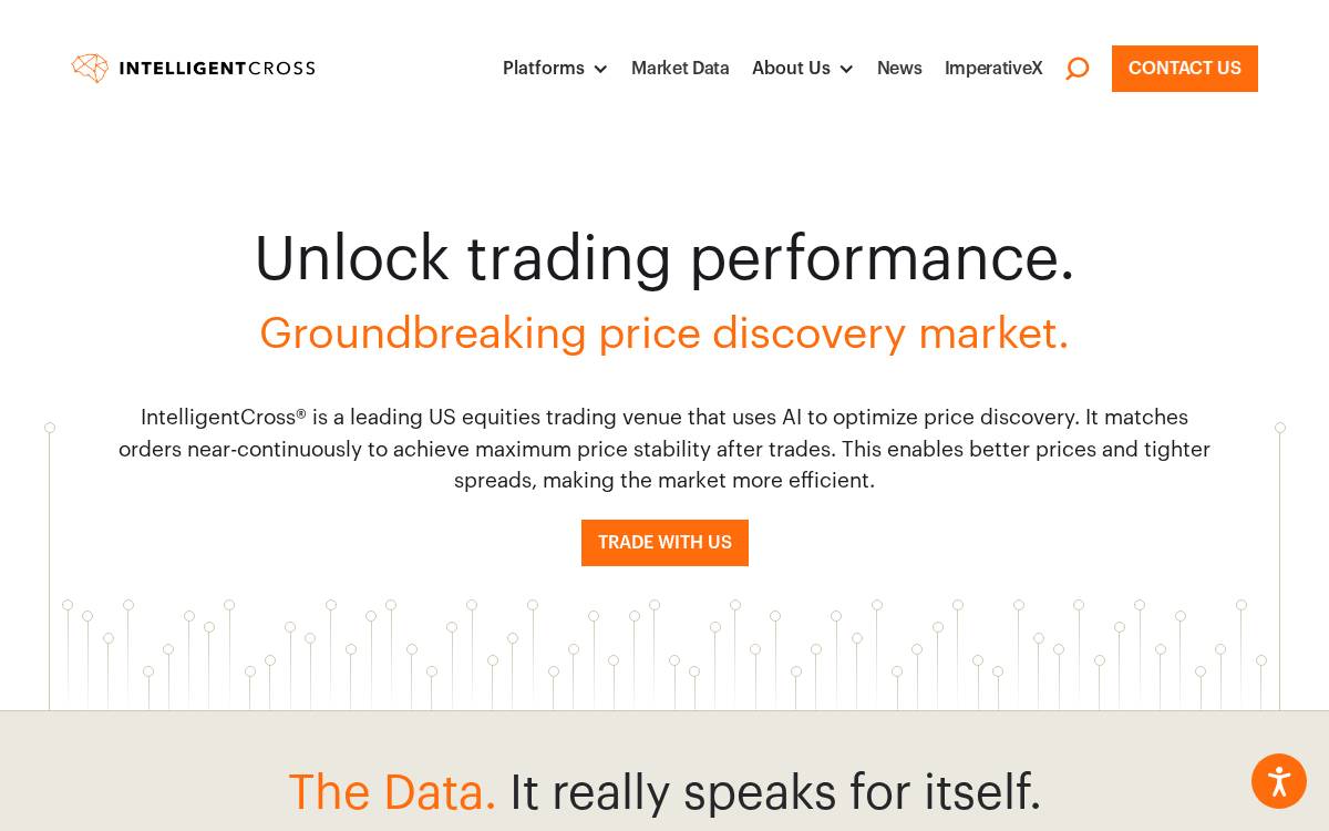 Intelligentcross website preview