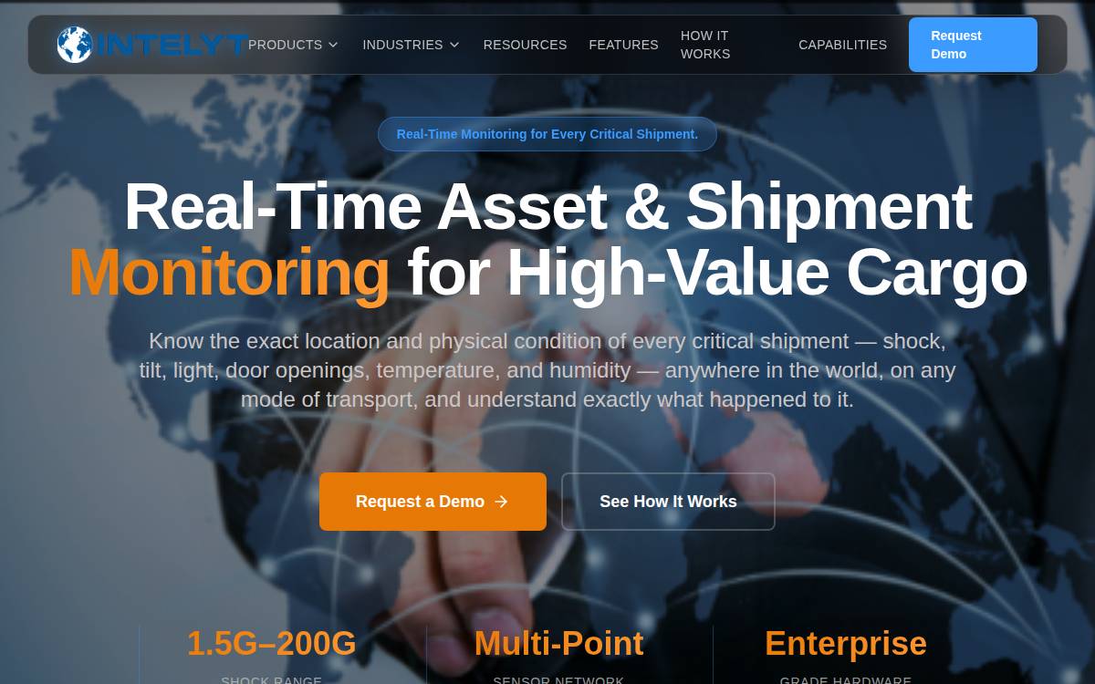 Intelyt website preview