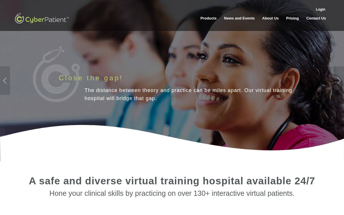 Interactive Health International Inc. website preview