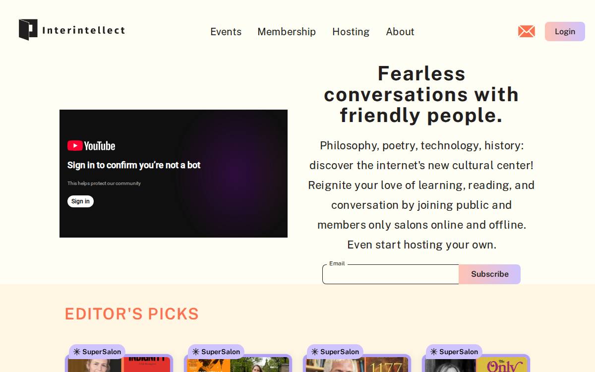 Interintellect website preview