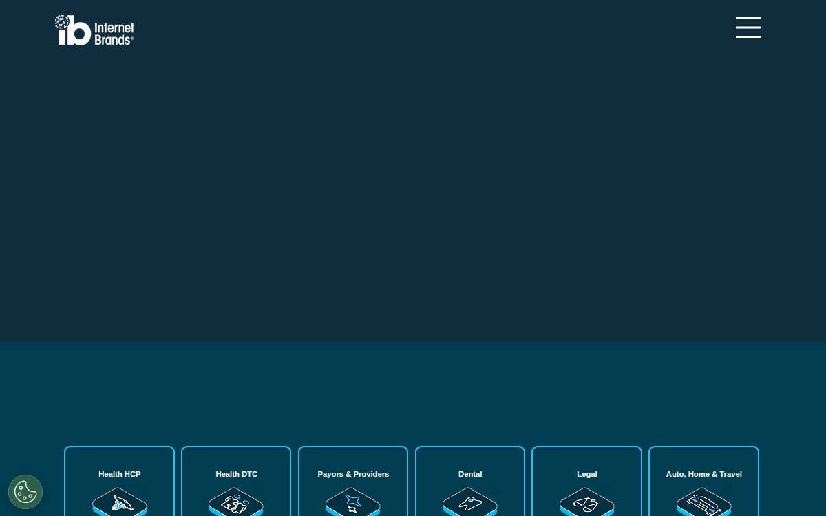Internet Brands website preview