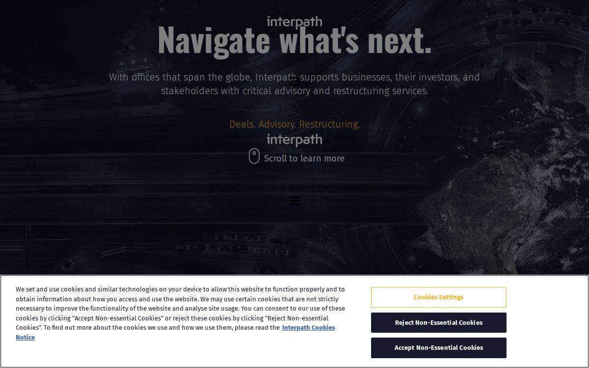 Interpath website preview