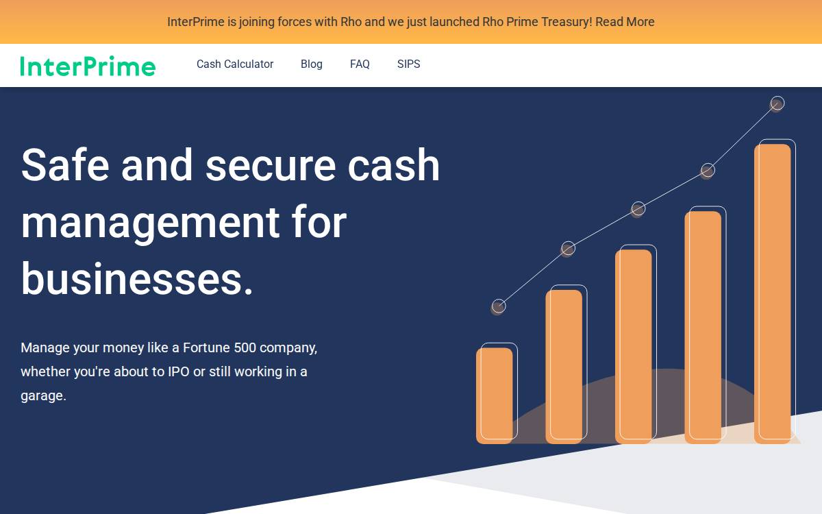 InterPrime website preview