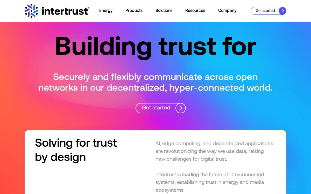 Intertrust website preview