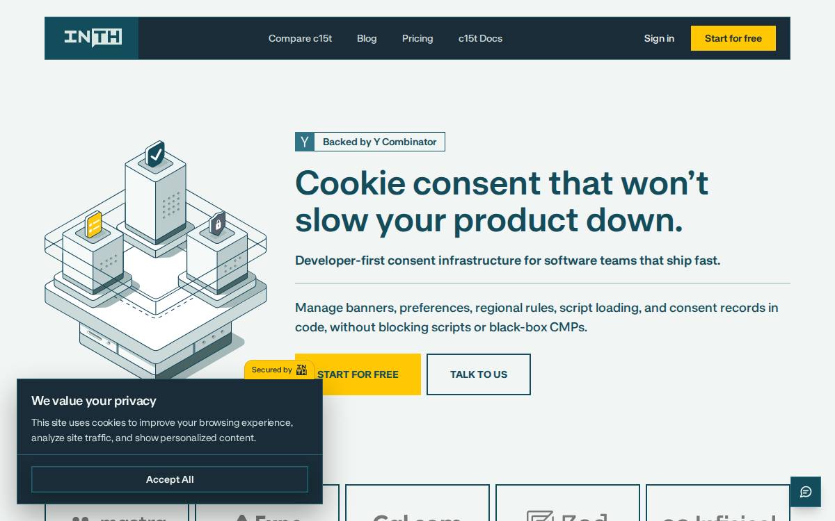 Inth website preview