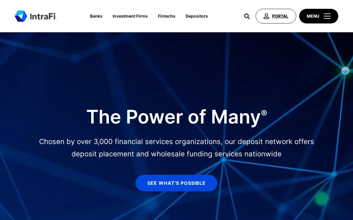 Intrafi Network website preview