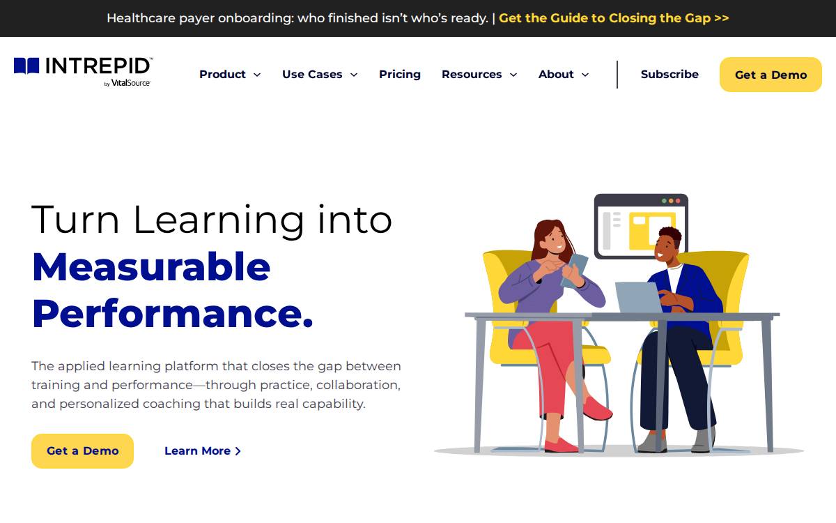 Intrepid Learning website preview