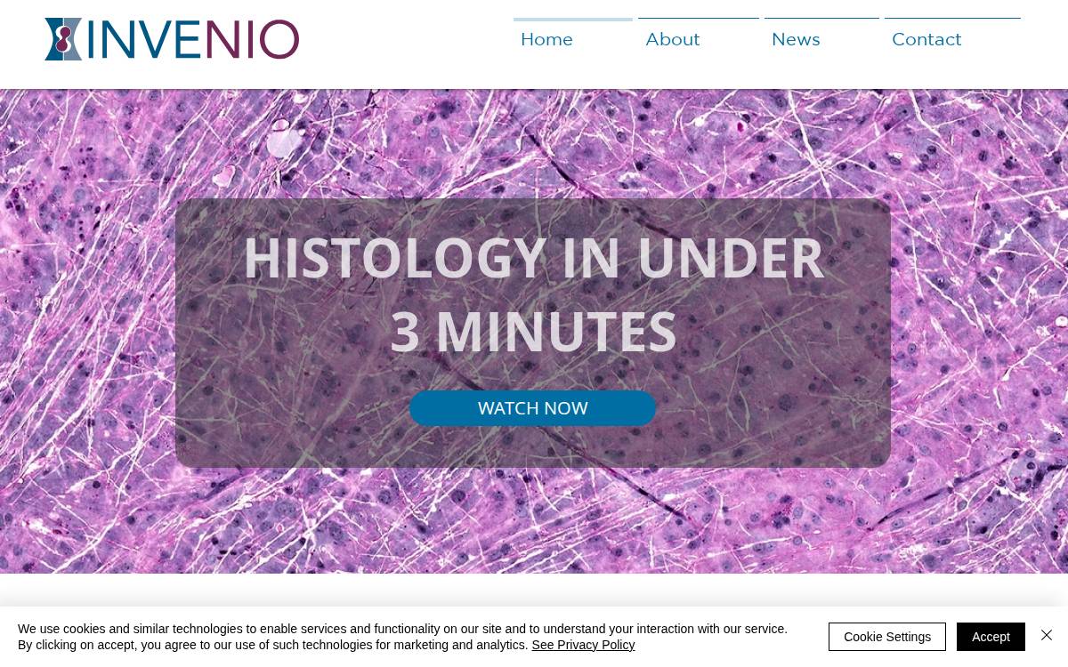 Invenio website preview