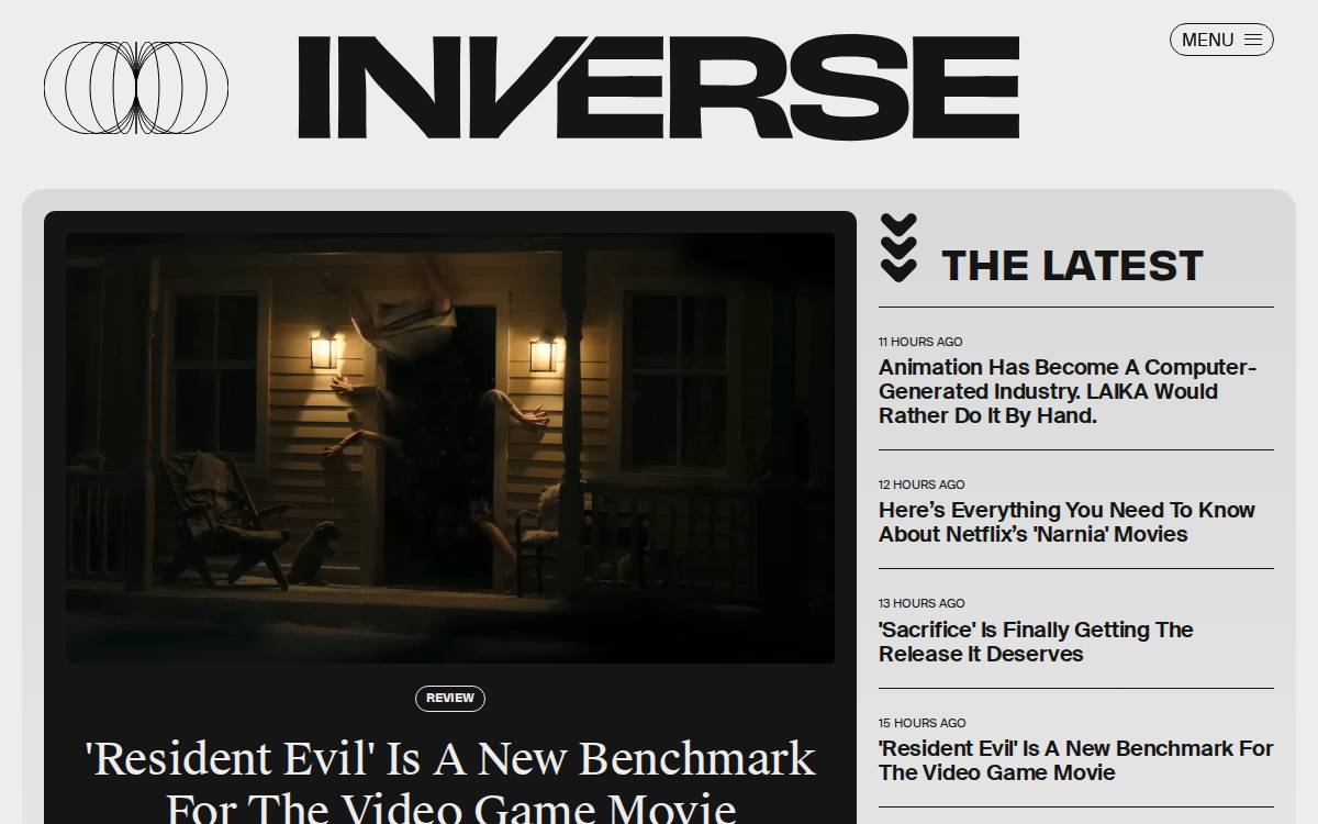 Inverse website preview