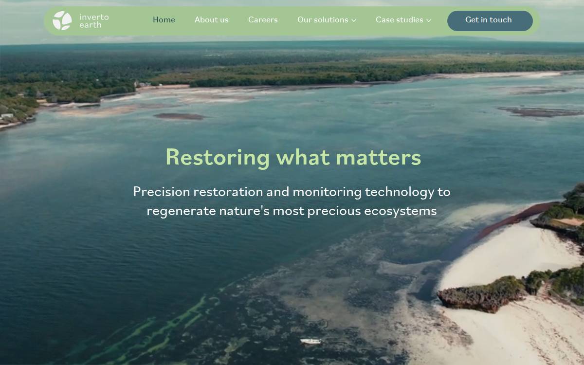 Inverto website preview