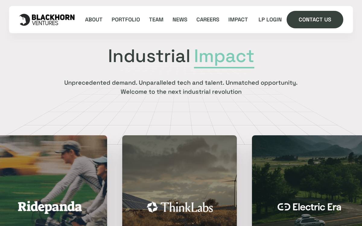 investment announcement website preview