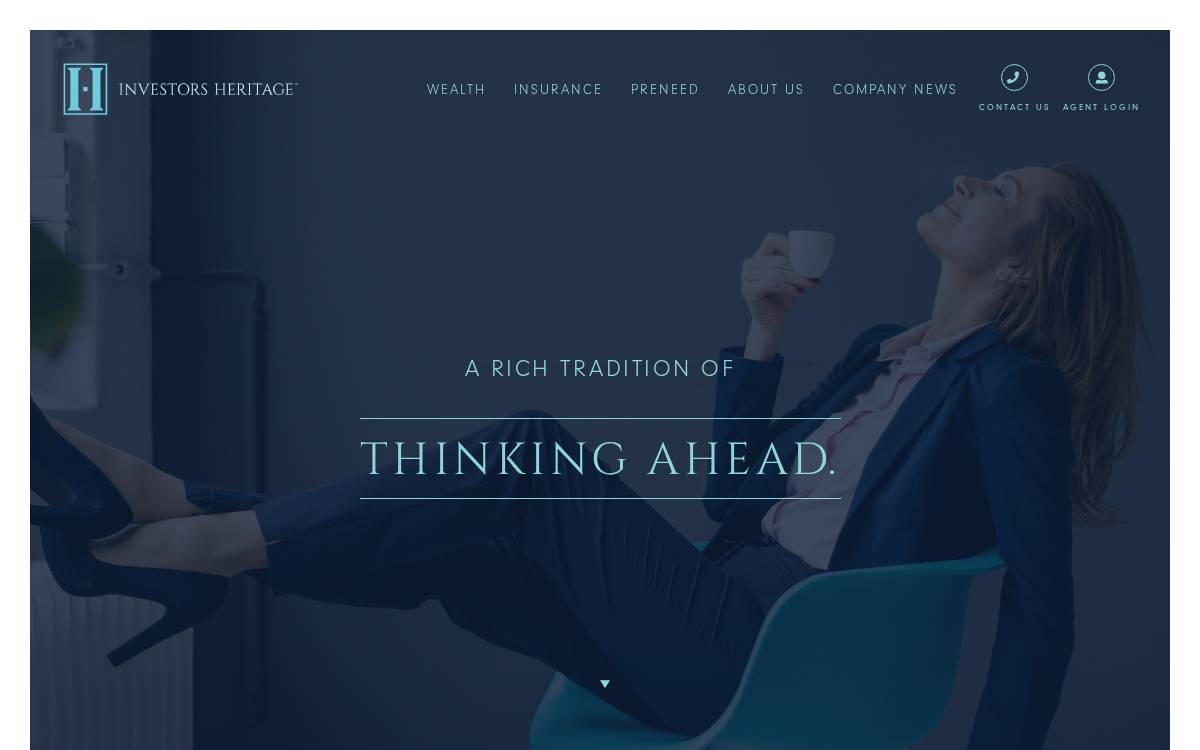 Investors Heritage website preview