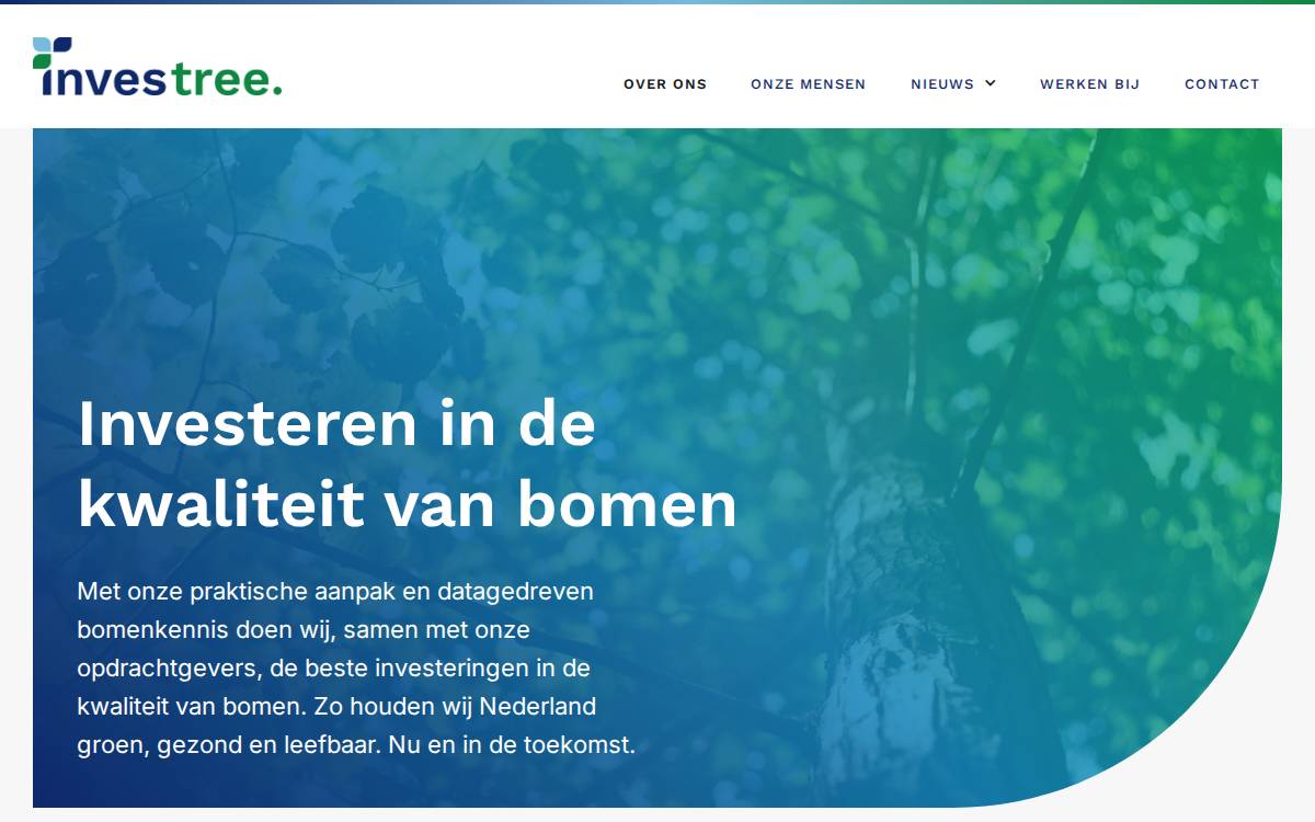Investree website preview