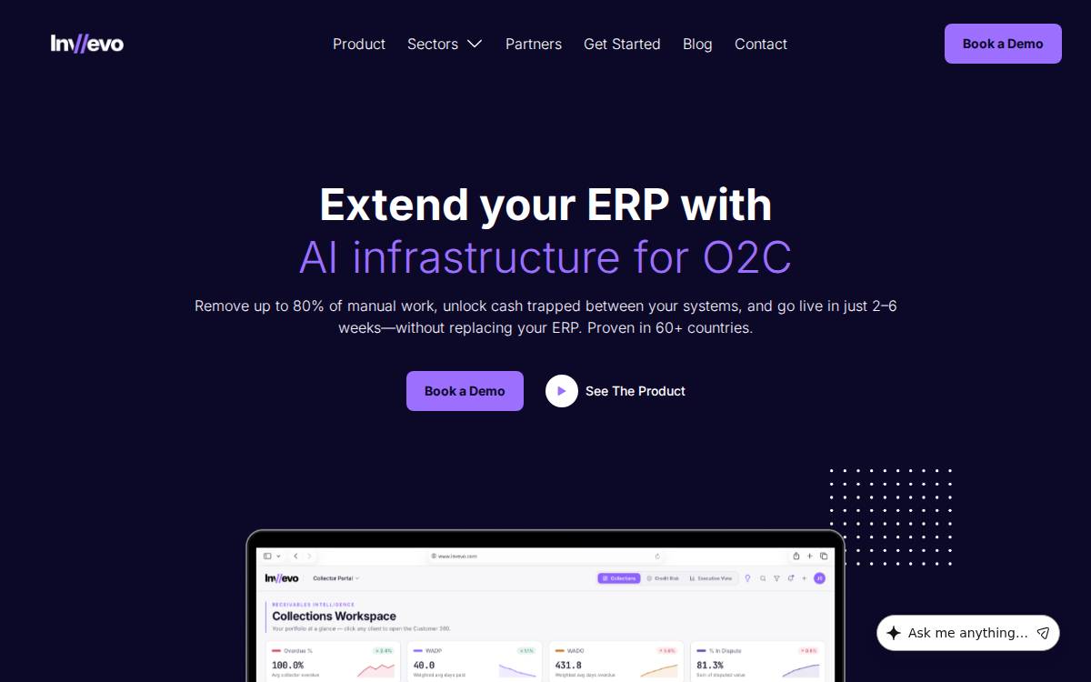 Invevo website preview