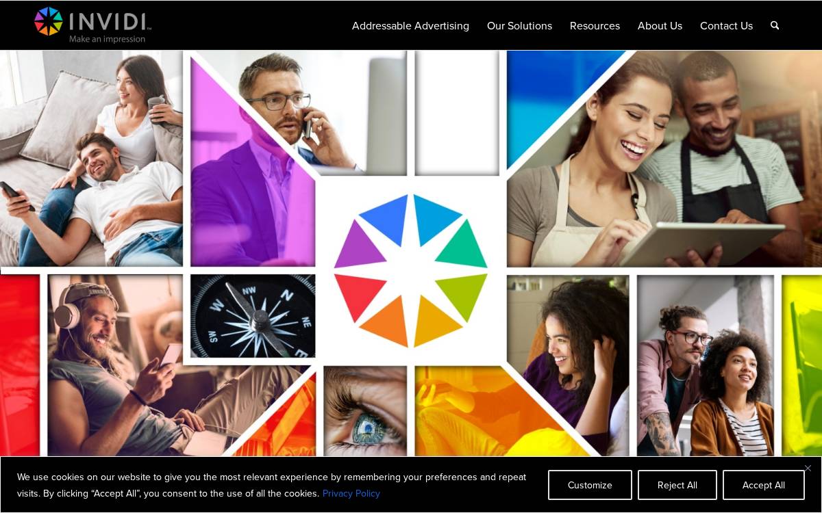 INVIDI website preview
