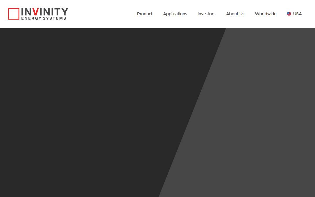 Invinity website preview