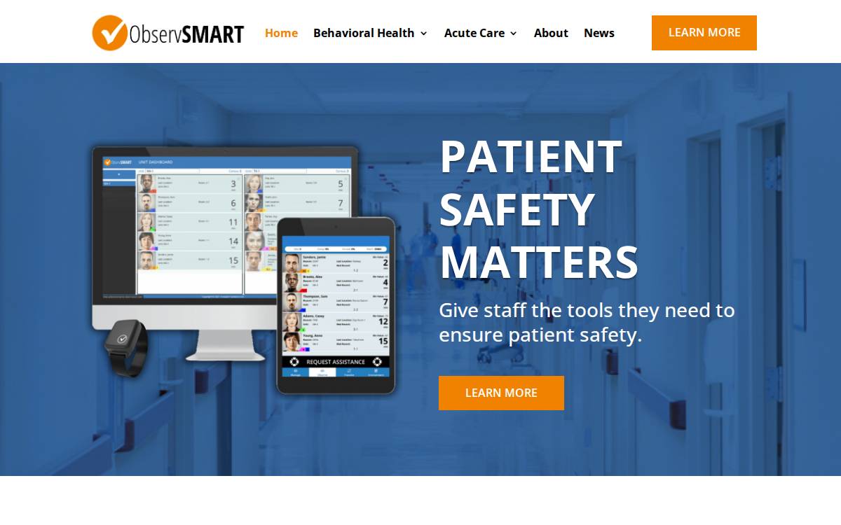 Invisalert Solutions website preview