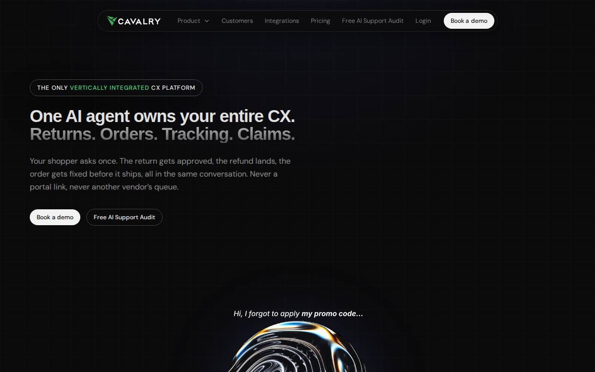Invisiblecommerce website preview
