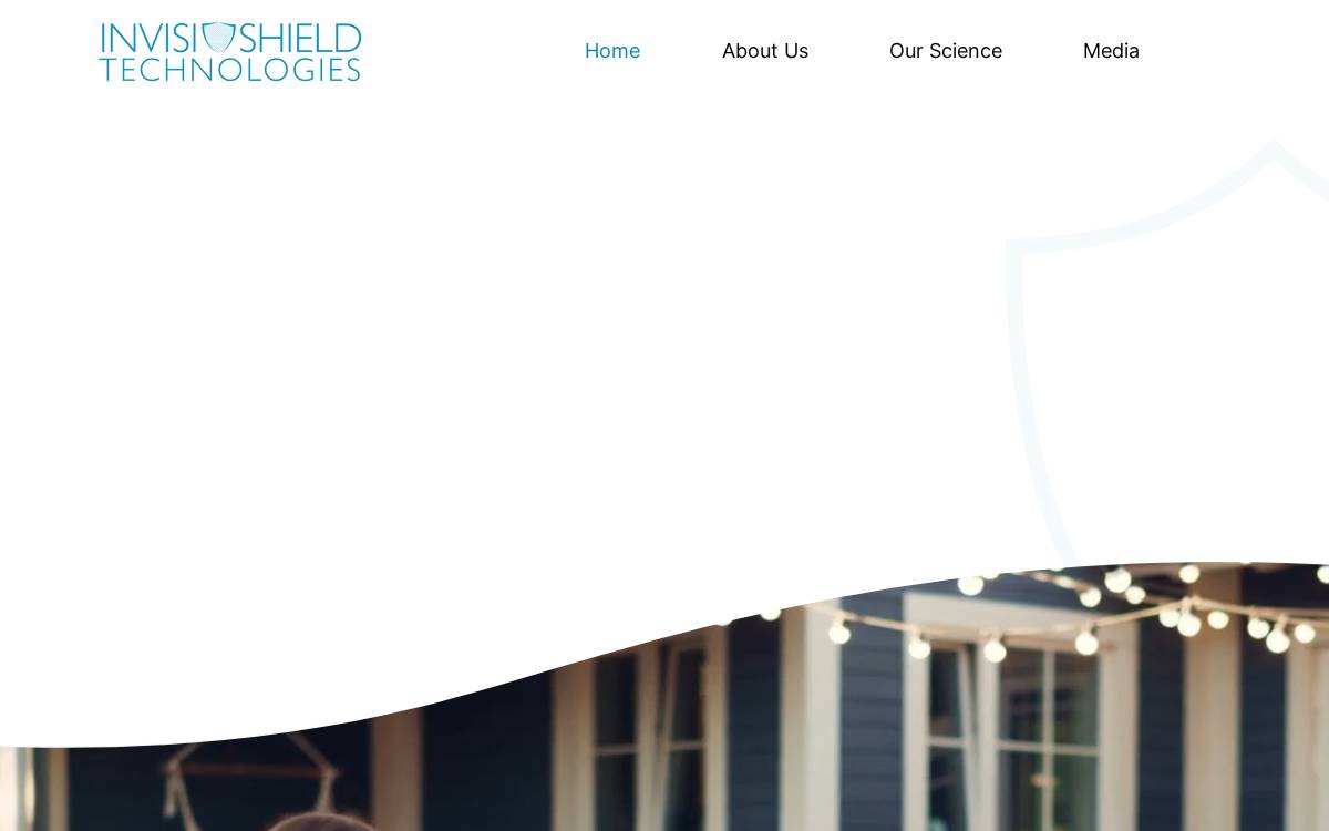 Invisishield website preview