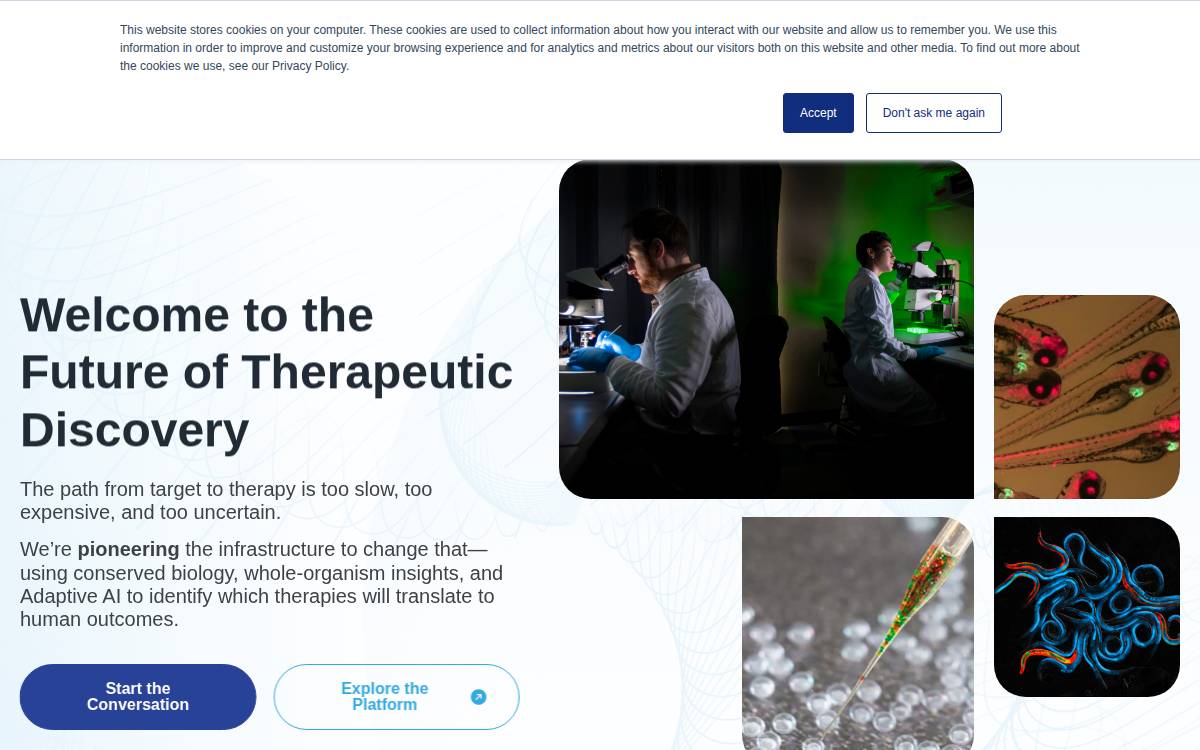 InVivo Biosystems website preview