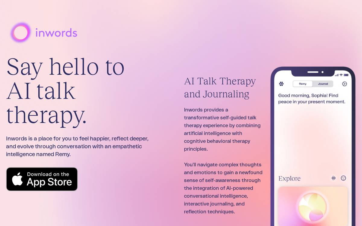 Inwords Artificial Intelligence false website preview