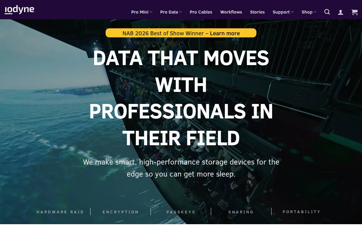 iodyne website preview