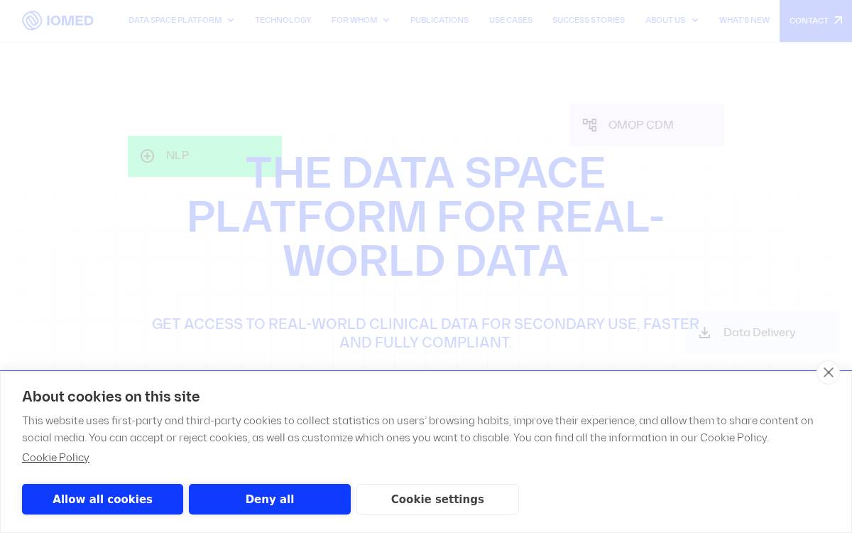 IOMED website preview