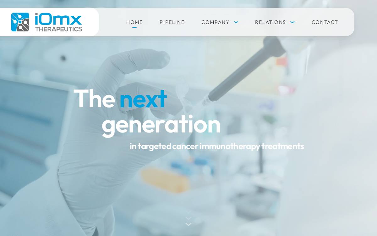 Iomx website preview