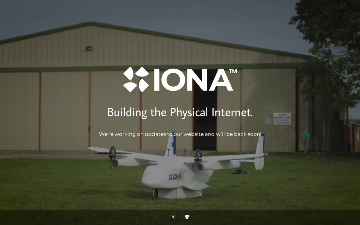 IONA website preview