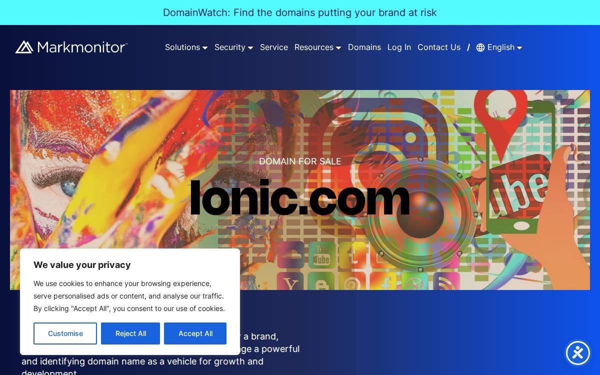 Ionic website preview
