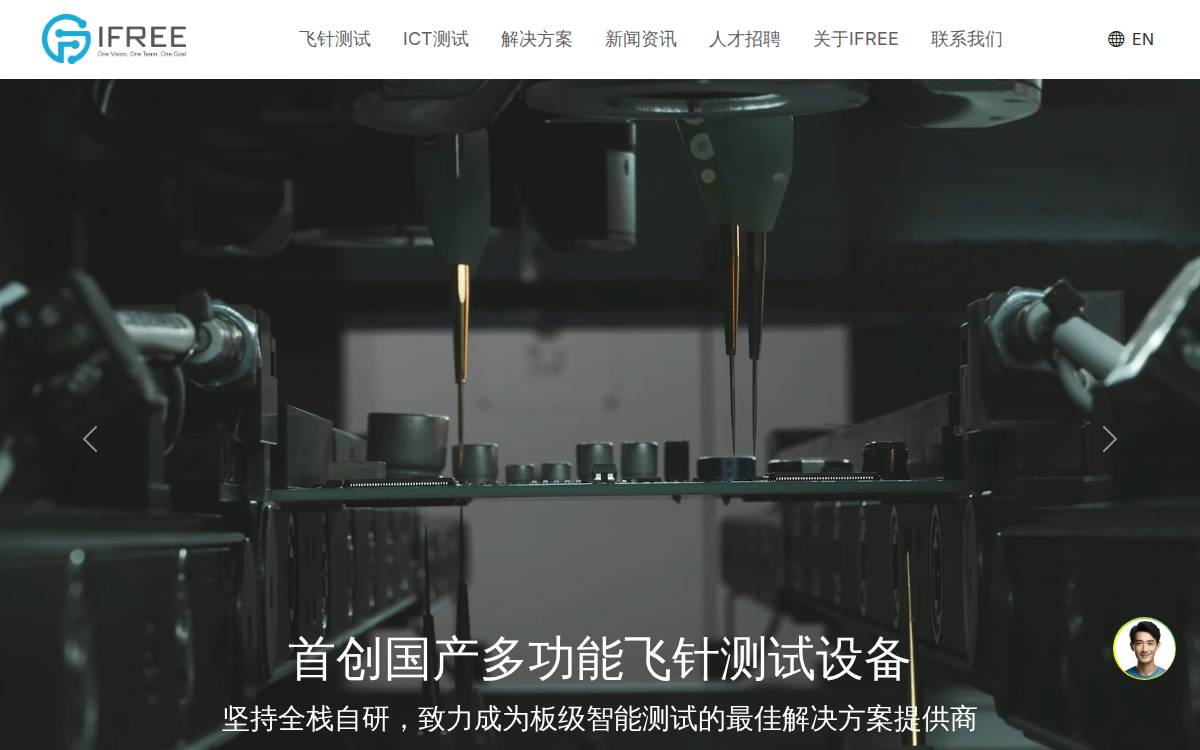 Ioranges website preview