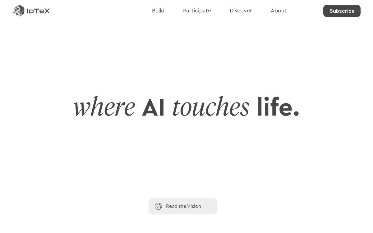 Iotex website preview
