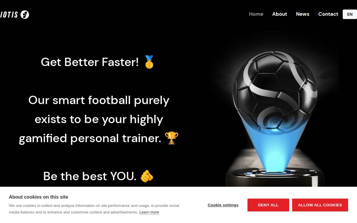 iotis website preview