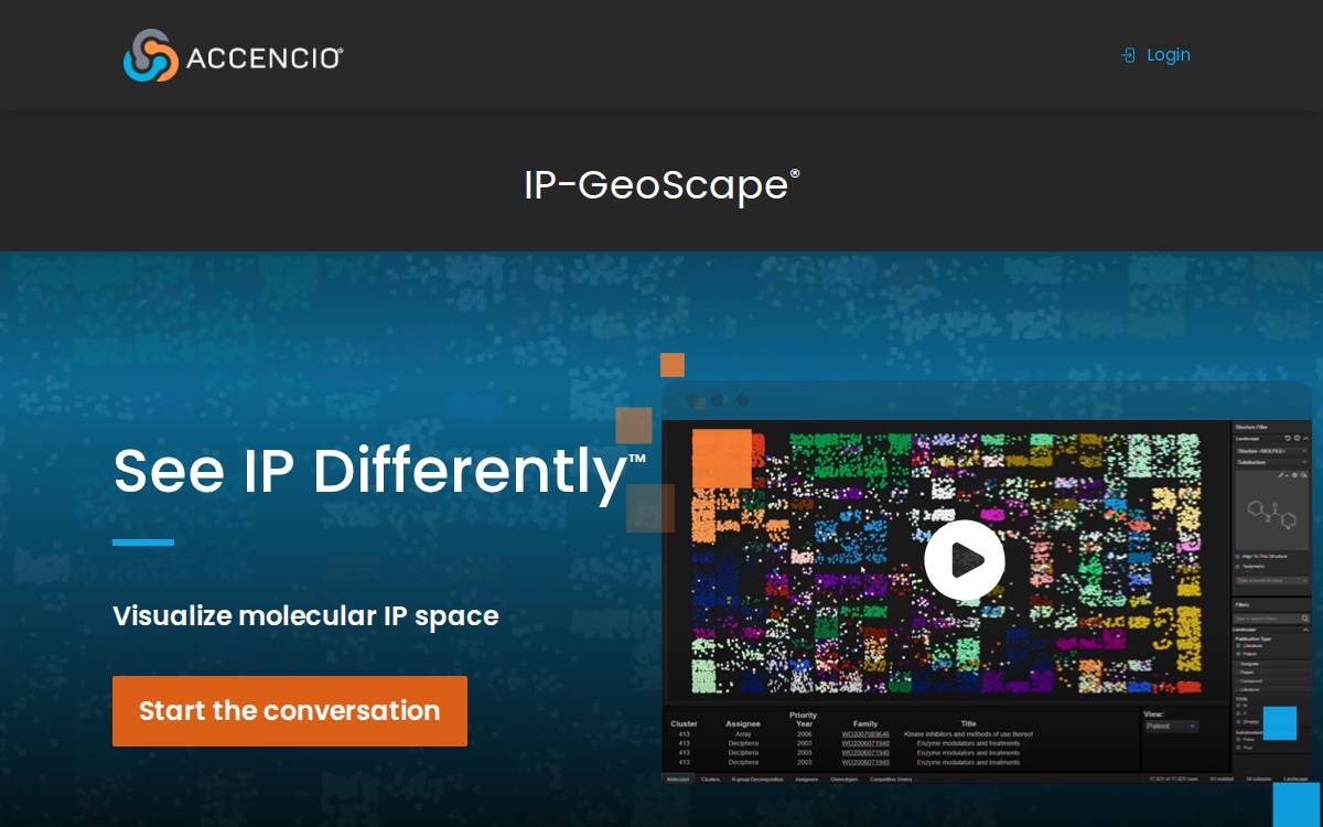 IP Geoscape website preview