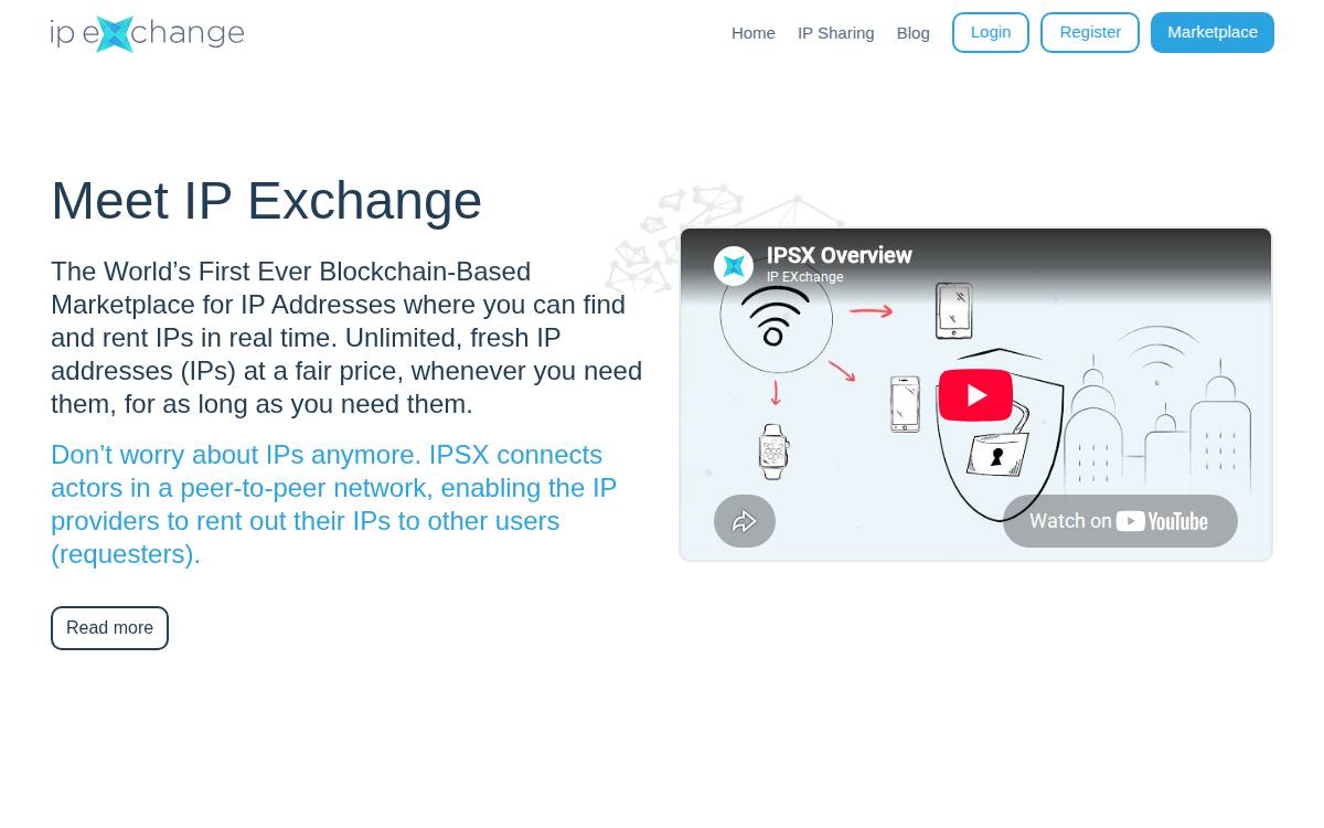 Ip website preview