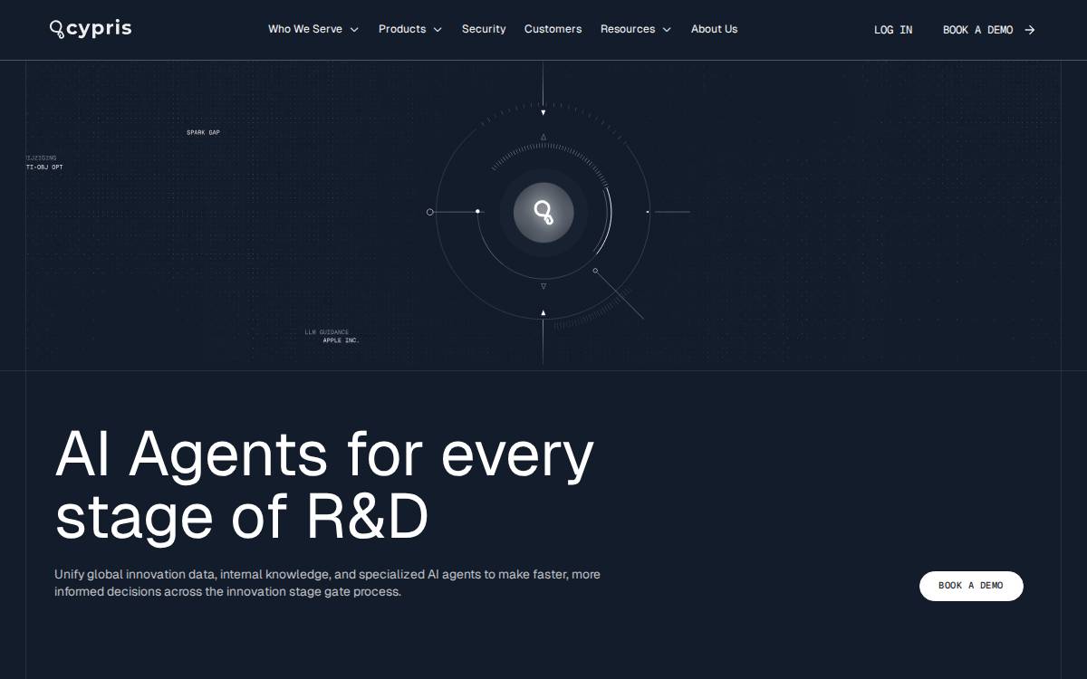 Ipcypris website preview