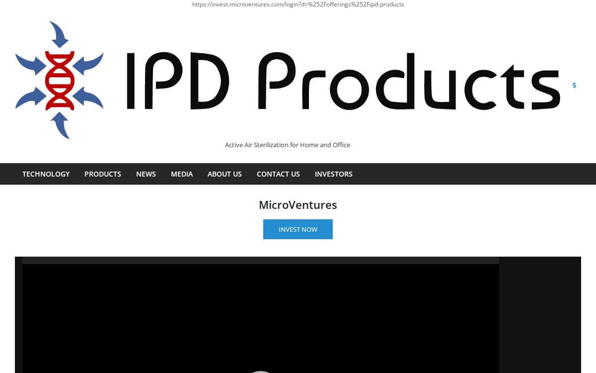 Ipd Products website preview