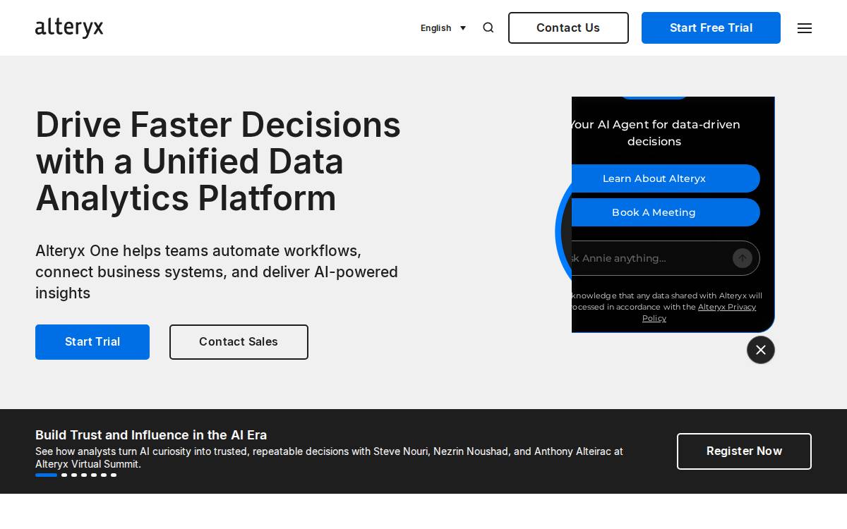 IPO: AYX website preview