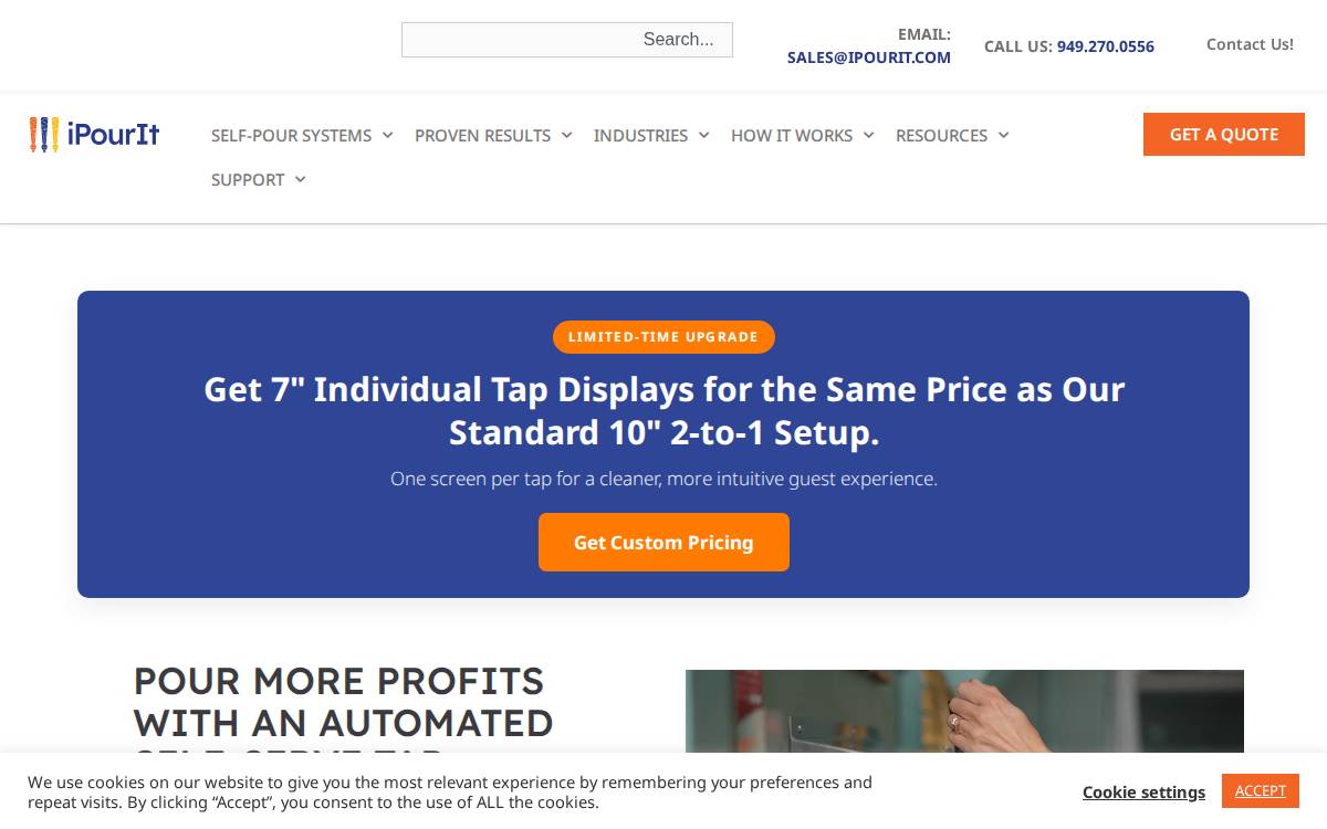 Ipouritinc website preview
