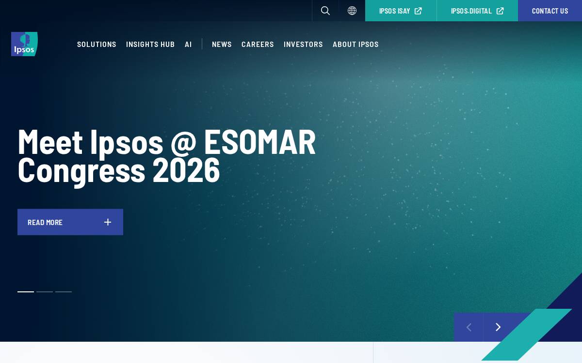 Ipsos website preview